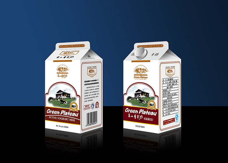 保健食品包装设计 高山青草奶保健食品包装设计